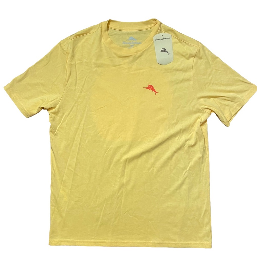 Tommy Bahama Yellow Short Sleeve Tee